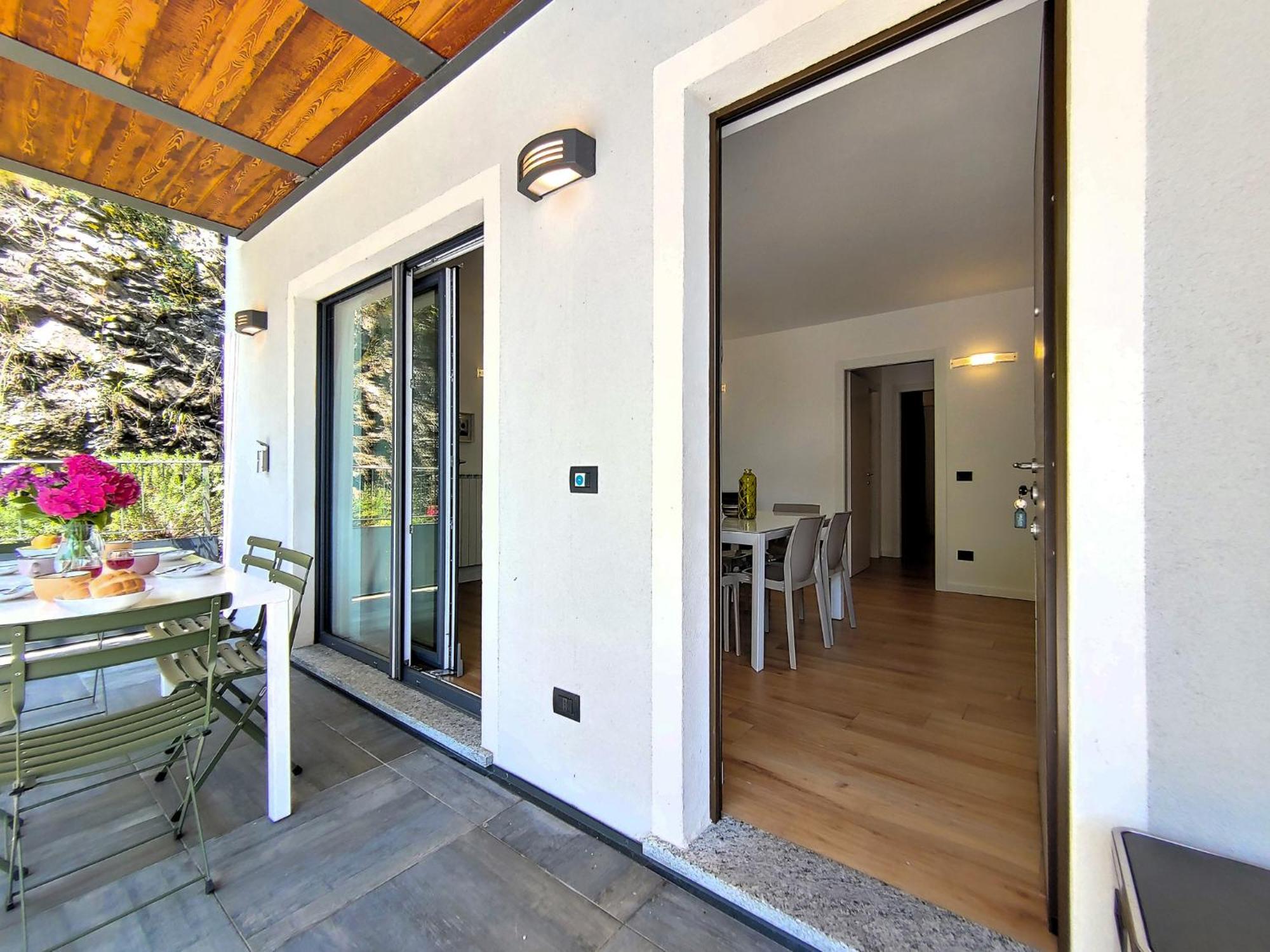 Dascio Vita See Ferienwohnung mit Dachterrasse Exterior foto