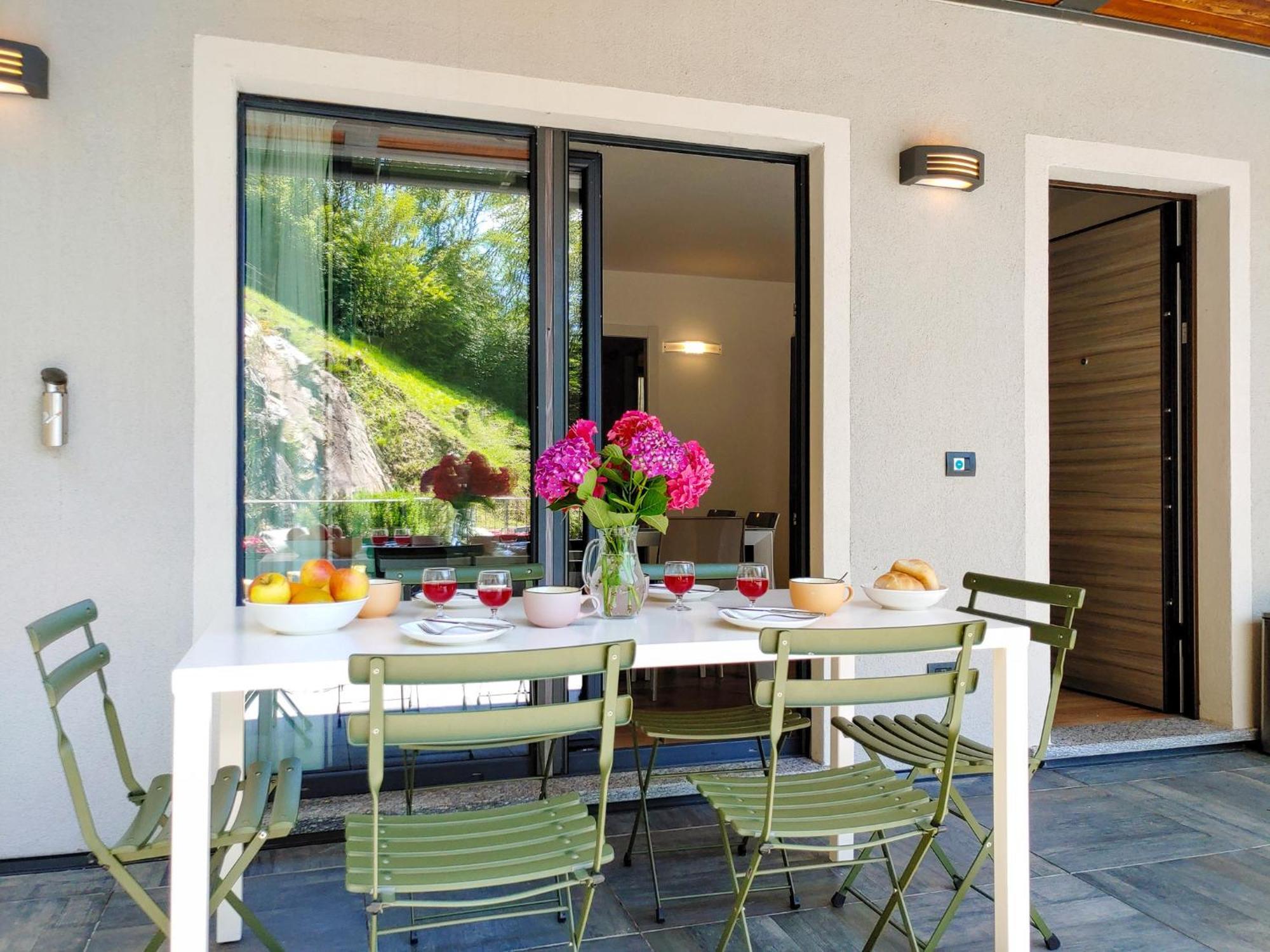 Dascio Vita See Ferienwohnung mit Dachterrasse Exterior foto