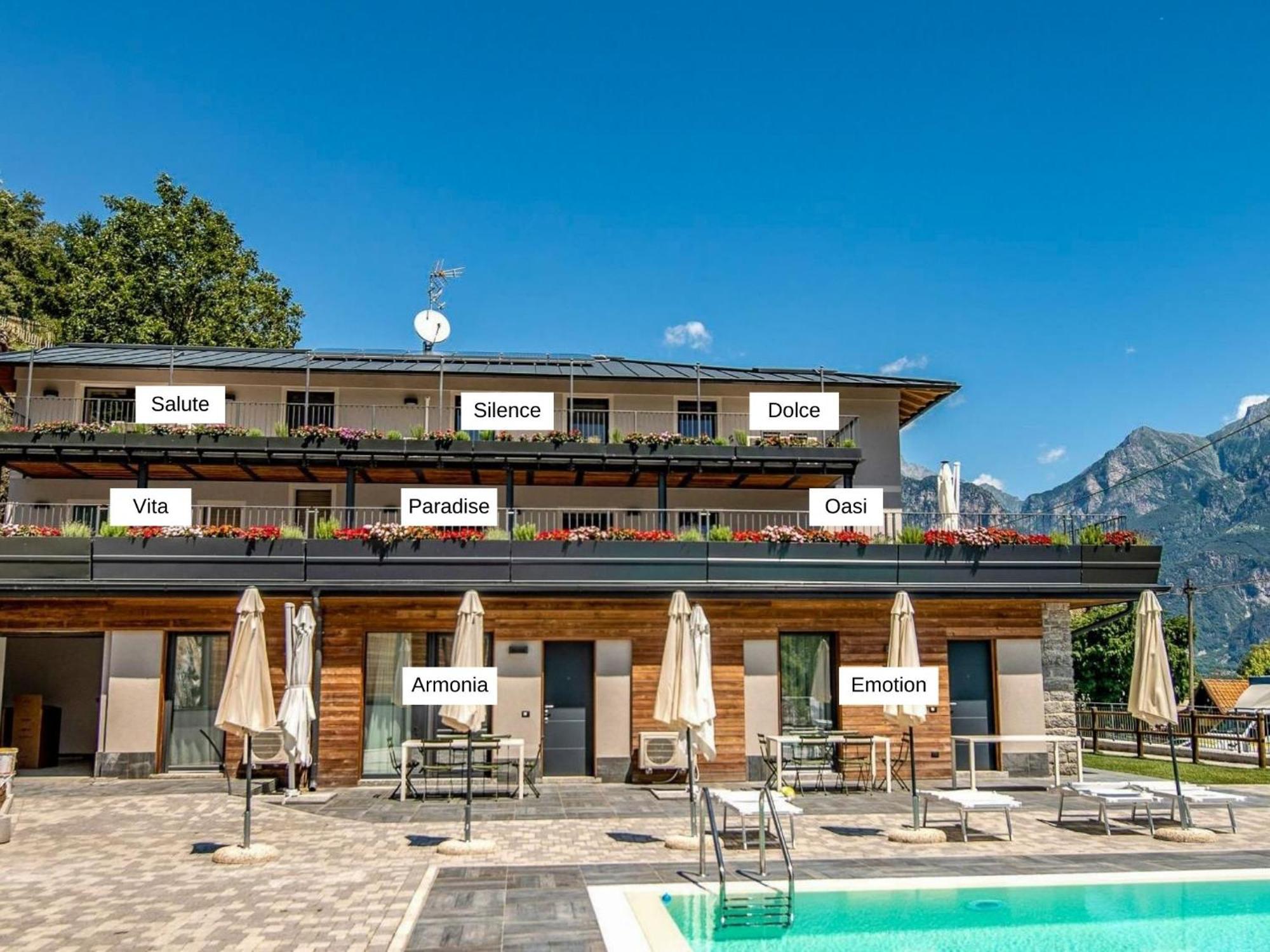 Dascio Vita See Ferienwohnung mit Dachterrasse Exterior foto